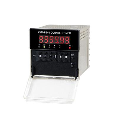 China Electronic Digital Counter 72H*72W*100W 1 Segment Preset Preset 4 Digits Led Digital Counter CM7-PS41B for sale