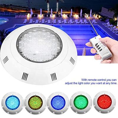 China Pool 12V IP68 Par56 Led RGB Multi Color Pool Bottom Water Changing Wall Mounted Light for sale