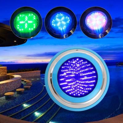 China Wall Mounted Swimming Pool Wireless Remote Control Led Pool Lights for sale