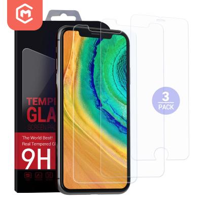 China For iPhone 13 Mini 3 Pack Screen Protector Tempered Glass For iPhone 12 Pro Max for sale