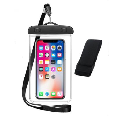 China Universal Waterproof Hot Selling Case Cell Phone Waterproof Bag For iPhone X xs Max Cover For Samsung MI for sale