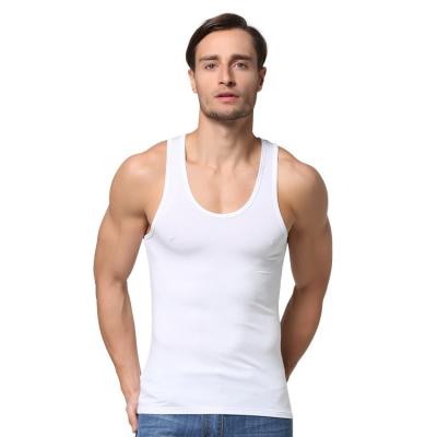 China 2021 Hot Selling Men's Casual Cotton Single Rib Gym Singlet Tank Tops Men's Summer Workout Tank Tops Anti-pilling For Men's Fit for sale