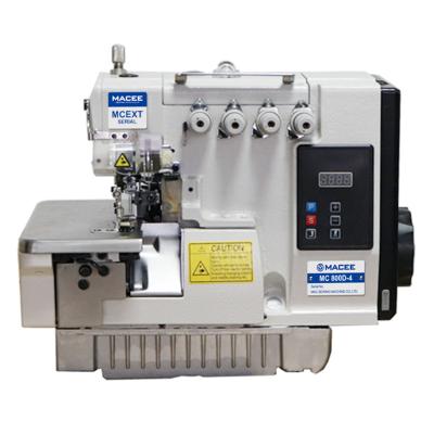 China Garment shops MC 800D-4 computerized 4 thread direct drive overlock sewing machine for sale