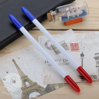 China Advertising cheap plastic pen plastic ball pen factory direct stationery gifts for office for sale