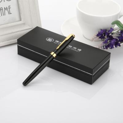 China Corporate Hat-off Metal Roller Pen with Luxury Box for Business Gift for sale