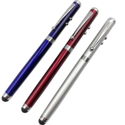 China Advertising Gifts Top Screen Touch Stylus Popular Advertising Pen With LED Light for sale