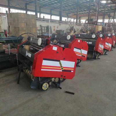 China Farm Factory Price Corn Machine Multifunctional Hay Baler Round Straw Mini Roll Around Hay Baler For Sale for sale