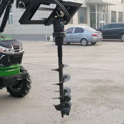 China Hotels Tractors Attachments Face Hydraulic Post Hole Auger Drill Rig for sale