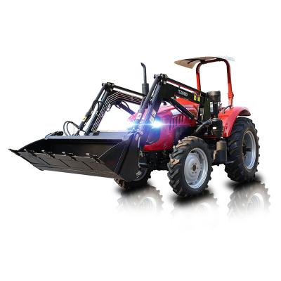 China Hotels Assemble Tractor Front Loader Front Loader Tractor Mini Front End Loader for sale