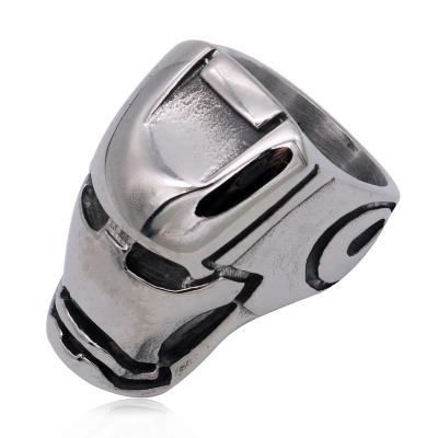 China Euramerican Popular Style Stainless Steel Foreign Men's Skull Rings for sale