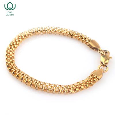 China Trendy Fashion Gold Jewelry Stainless Steel Chain Necklace Wholesale for sale