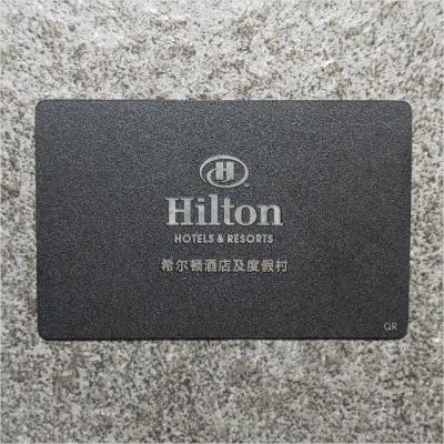 China PVC or Atmel T5577 custom electronic hotel key cards can print hotel logo and hotel name for sale