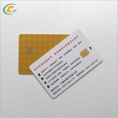 China Waterproof / Waterproof Customized Printing 4442 Smart Card For Gas Card for sale