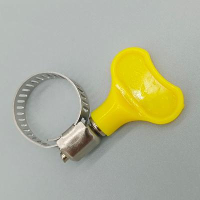 China Health Care Small Diameter Pipe Clamp with Screw Drive for sale