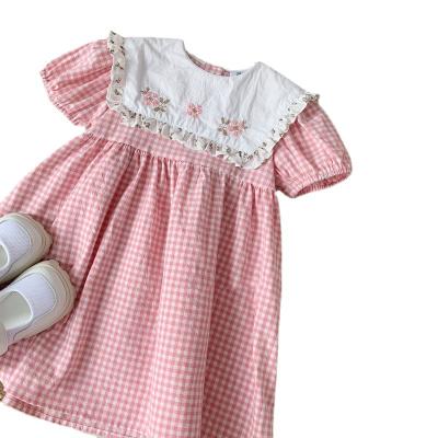 China Washable Fashion Designed Guangzhou OEM Wholesale Sundress Dress Dress For Kids Girls Baby Casual Clothes for sale