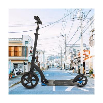 China High quality aluminum material foldable foot scooter big wheel youth frame adult kick scooter for sale for sale