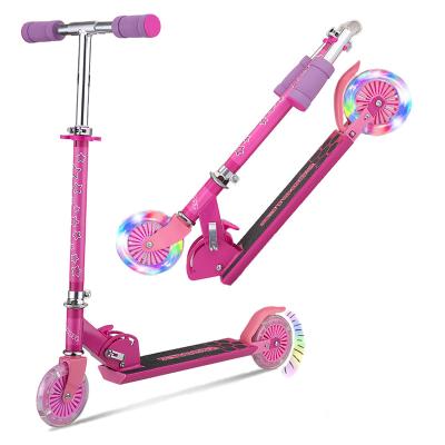 China High quality child 2 wheels kick scooters kids scooters and aluminum iron scooters mini scooter for sale for sale