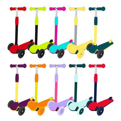 China Child CE Passed Mini 3 Wheel Kids Kick Scooter Kids Kick Scooters With LED Light for sale