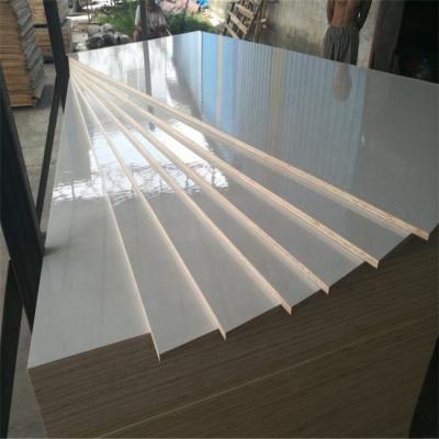 China 18mm Plywood 16mm Fireproof Consmos HPL Plywood High HPL Modern Glossy White Laminate Sheet For Furniture for sale