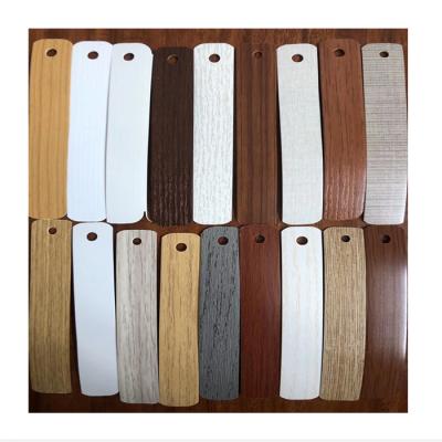 China Home Furniture/Buffet/Desk Linyi Consmos 1mm Cabinet PVC Dark Edging Flexible Wooden Colorful Strip for sale