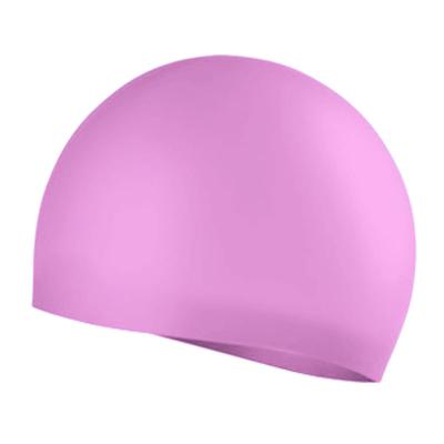 China Waterproof Durable Eco - Friendly Water Sports Swimming Unisex Seamless 3D Silicone Swim Cap for sale