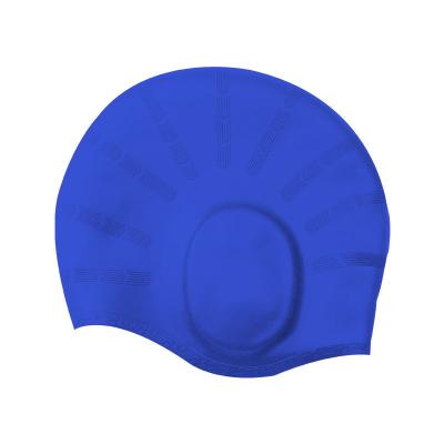 China 2023 New Arrivals Silicone Swim Cap Hearing Protection Waterproof Durable Swimming Cap Eco-friendly Waterproof Durable for sale