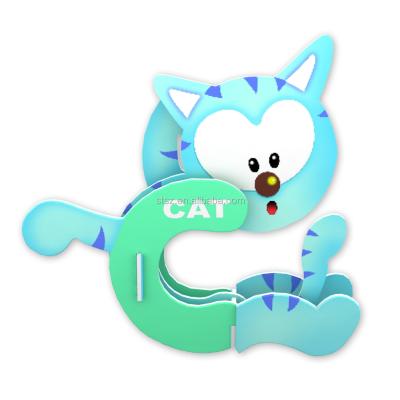 China Custom Cartoon Toy Wooden Jigsaw Jigsaw Puzzle Intelligence 3d Puzzle Toys for Kids and Adults for sale