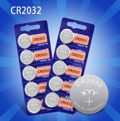 China Toys 3v Button Cell CMOS Cr2032 Battery Coin Cell For Electronic Gifts Medical Equipment LED Flash for sale