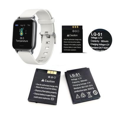 China Smart Watch Battery Consumer Electronics Smartwatch Battery Lq-s1 Aq-s1 Mobile Wear Battery On Sale for sale