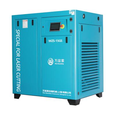 China OIL-LESS 16bar 15kw permanent magnet screw air compressor for automobile assembly for sale