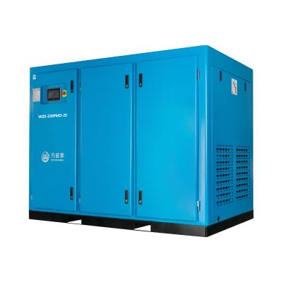 China OIL-LESS 3 Stage Low Pressure 220kw Direct Driven Screw Air Compressor For Medical for sale