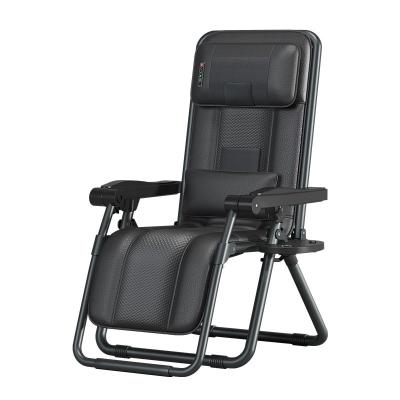 China Custom Body in China Factory Electric Black Salon Leisure Massage Folding Chair for sale