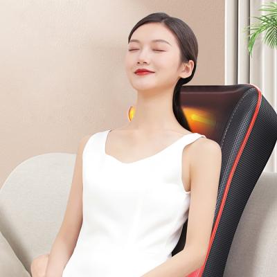 China Electric Back Body Neck And Shoulder Massager Car Cushion With Roller for sale