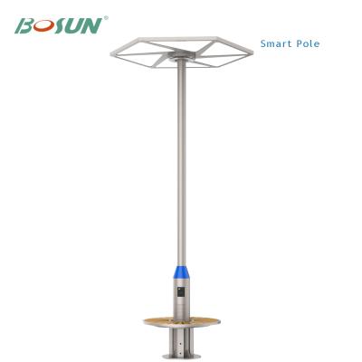 China Smart Street Bosun CCTV Camera Extension UFO Road Lighting Pole 4g for sale