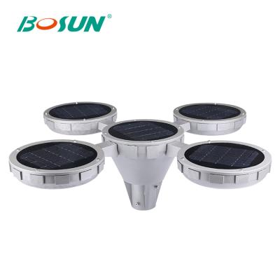 China With mono solar panel in high work efficiency > 2020 21% new product Chinese supplier BOSUN outdoor waterproof led solar garden light ip65 for sale