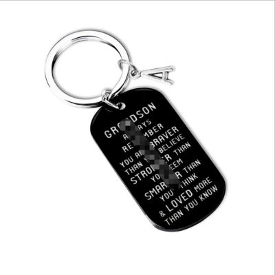 China Keepsake Gift Metal Opens Private Custom Zinc Alloy Military Dog Tag Tag Necklace Gift Gift Key Chain Stainless Steel Pendants Stainless Steel Las for sale