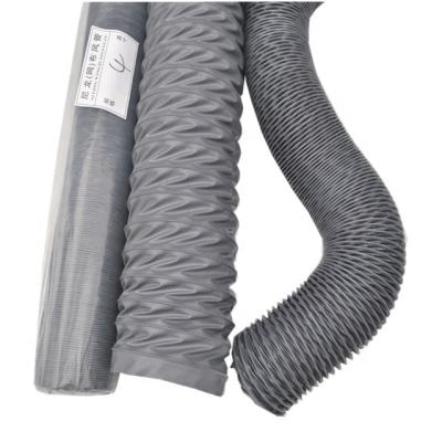 China Modern Hvac 20 Inch Nylon Fireproof Fabric Flexible Air Duct Vent Hose for sale