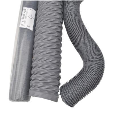 China Easy Installation 2 Inch Flexible reinforced nylon pipe industrial air duct ventilation pipe hose retractable bend for sale