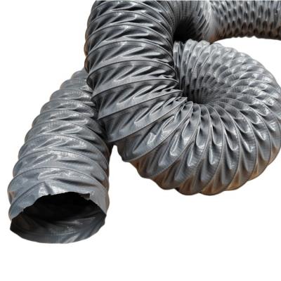 China Modern Spiral Flexible Stretch Ventilation Hose Nylon Fabric Ventilation Pipe Air Conditioning Hose Flexible Telescopic Tube for sale