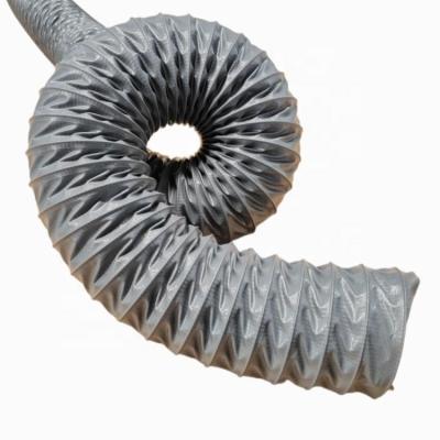 China Modern Ventilation Hose Connect Portable Axial Fan Nylon Braided Duct Hose Flexible Air Duct Fabric Nylon for sale