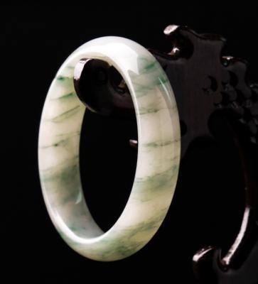 China Jade Bracelet High Quality Bangles Bracelet from Tianshan Cui Natural Stone Jade Bracelet from Chinese for sale