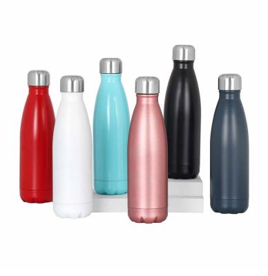 China Outdoor Sport Gym Sustainable Exercise Double Wall Heat Insulation Designed Stainless Steel Sports Water Bottle for sale