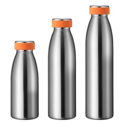 China Customized Viable Color Double Wall Vacuum Insulated Stainless Steel Water Bottle With Lid for sale