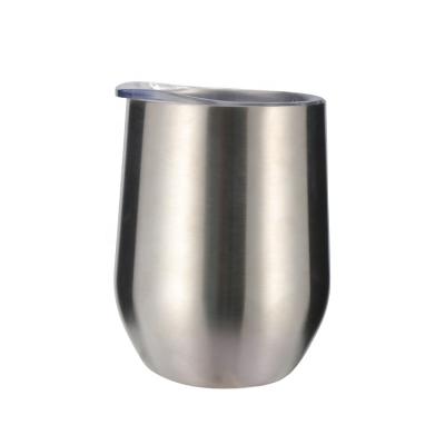 China Sustainable Grink Hot Products Double Insulated 12oz Stainless Steel Wine Tumbler Mugs for sale