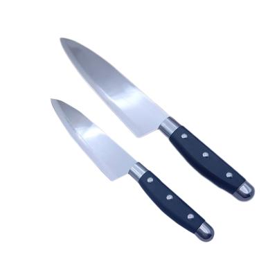 China High Grade Durable Household 3Cr13 Stainless Steel Kitchen Knife 2Pcs Extremely Sharp Set for sale