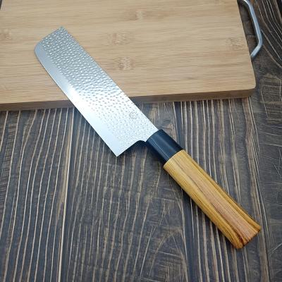 China Sustainable Hot Selling High Quality Luxury 3Cr13 Stainless Steel Cleaver Knives With Wooden Handle for sale