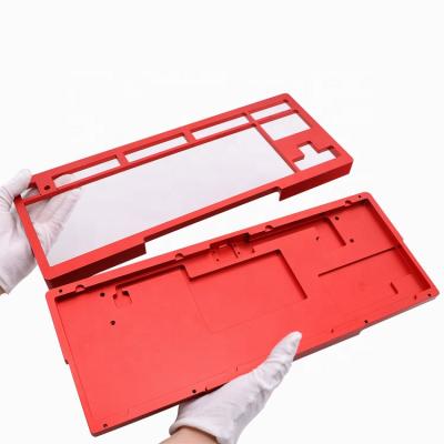 China Cordless DIY Custom Anodized Aluminum Machining CNC Parts Keyboard Case GK61 Mechanical Stabilizers for sale