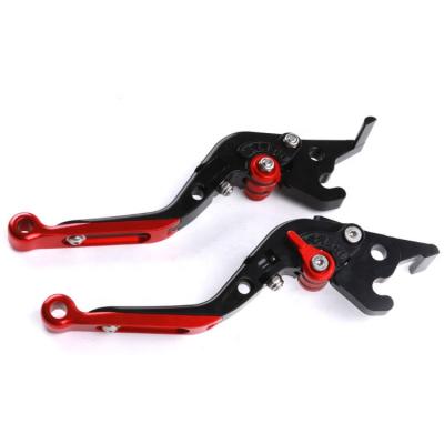 China Custom Adjustable Aluminum Bike Aluminum Motorcycle Metal Parts CNC Short Stunt Clutch Lever for sale