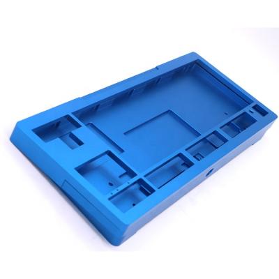 China Wireless DIY Anodized Aluminum Custom Mechanical Keyboard Plate GH60 Keyboard Case for sale