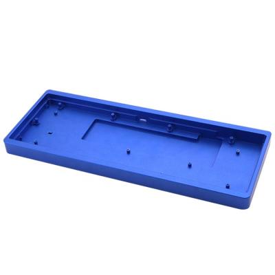 China Wireless Custom CNC Machining DIY Anodized Aluminum Mechanical Keyboard Case for sale